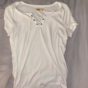 Hollister Lace Up Soft Shirt